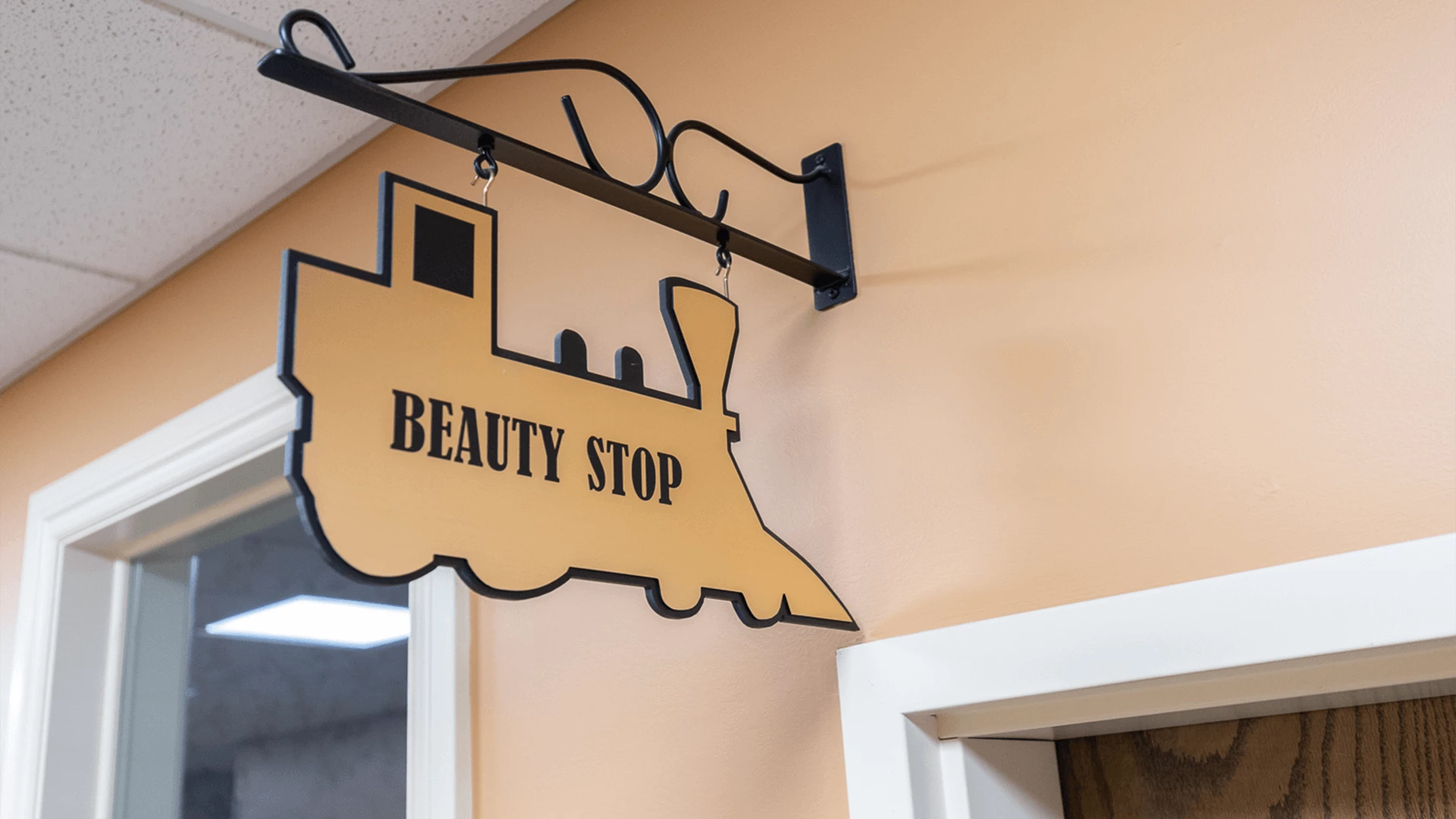 A Beauty shop on site