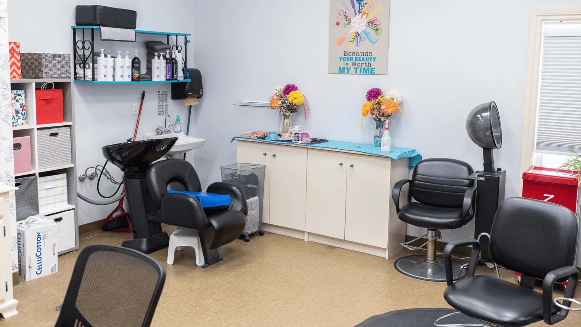 A salon facility is also provided at Cedarwood Station residence